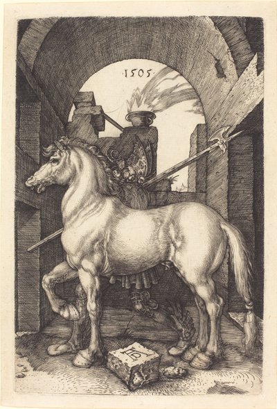 Small Horse by Albrecht Dürer